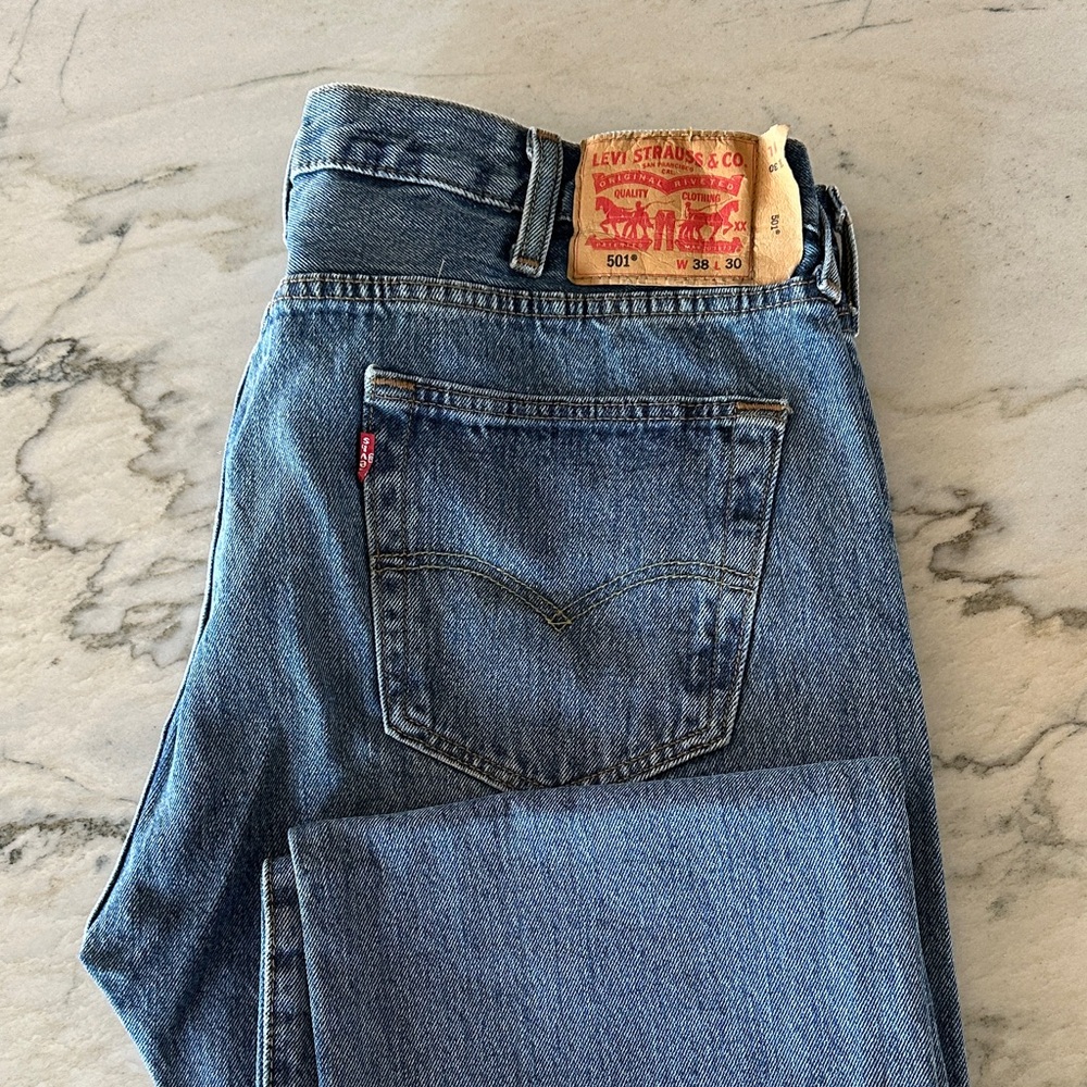 Levi's Men’s 501 Straight Denim Jeans